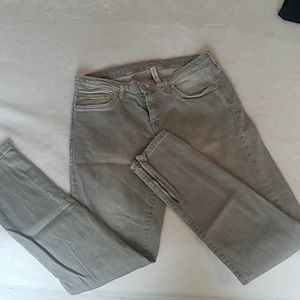 MNG JEANS by Mango light grey wash size 6